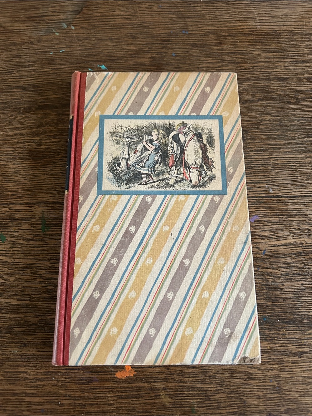 Classic vintage  through the Looking Glass book 1946
